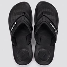 Chinelo Rider Masculino Trace Preto/Preto/Branco