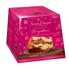 Panettone Recheado de Brigadeiro com Granulado Santa Edwiges - 500g