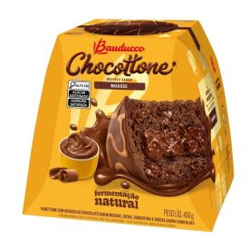 Chocottone Sabor Mousse De Chocolate Bauducco - 450g
