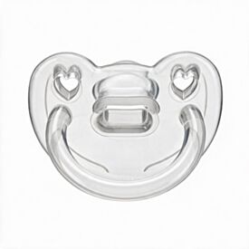 Chupeta Soft Silicone  N°1 Kuka - Transparente