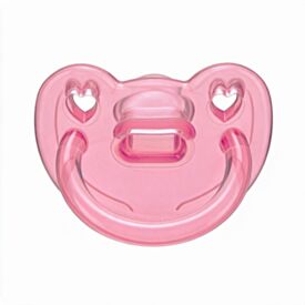 Chupeta Soft Silicone Nº 2 Ortodôntico Kuka - Rosa