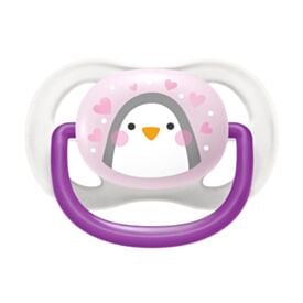 Chupeta Ultra Air Tamanho 1 Philips - Rosa e Lilás