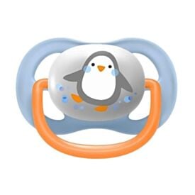 Chupeta Ultra Air Tamanho 1 Philips - Azul e Laranja