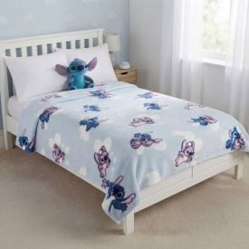 Cobertor Casal 100% Poliéster Disney - Stitch And Angel