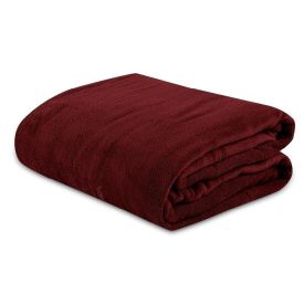 Cobertor Casal Microfibra Paris Havan Casa - Bloodstone