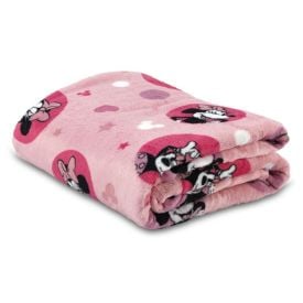 Cobertor Infantil Casal Licenciado Disney - Minnie Star Rosa