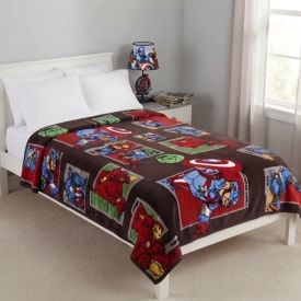 Cobertor Infantil Casal Licenciado Disney - Avengers Comics Chumbo