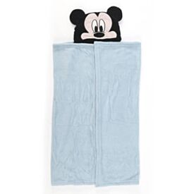 Cobertor Infantil com Capuz 100% Poliéster Disney - Mickey
