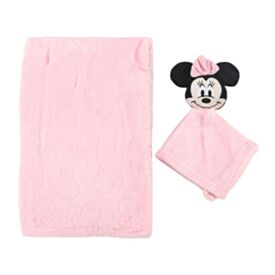 Cobertor Infantil com Naninha 100% Poliéster Disney - Minnie