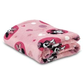 Cobertor Infantil Solteiro Estampado Disney - Minnie Star