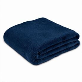 Cobertor Solteiro Paris Comfort 1,50X2,20M Havan Casa - Marinho
