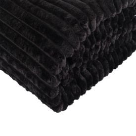 Cobertor Queen Premier Canelado Havan Casa - Carbono