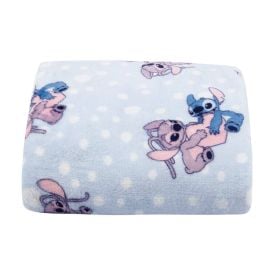 Cobertor Solteiro 100% Poliéster Disney - Stitch Poá