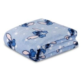 Cobertor Solteiro 100% Poliéster Disney - Stitch Preguiça