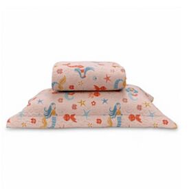 Kit Colcha Solteiro Dupla Face Matelado Havan Kids 2 pçs - Catchy Pessego
