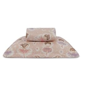 Kit Colcha Solteiro Dupla Face Matelado Havan Kids 2 pçs - Bailarinas