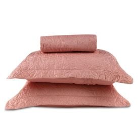 Kit Colcha King Lisa Versalhes/Napoli Havan Casa 3 Peças - Rose
