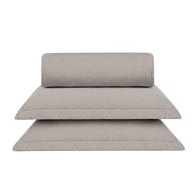 Kit Colcha King Lisa Elegance 3P&ccedil;s Havan Casa - Cru