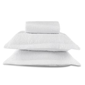 Kit Colcha Queen Lisa Versalhes Havan Casa 3 Peças - Branco