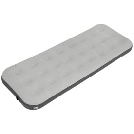 Colchão Inflável Solteiro Deluxe Bel - Cinza