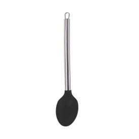 Colher Silicone Havan Casa com Cabo Inox 33Cm - Preto