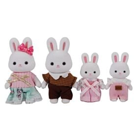 Conjunto 4 Bonecos Família Coelho Havan Toys - Sortido