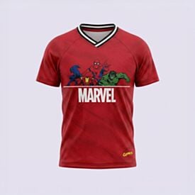 Conjunto Avergers Infantil 4 a 10 anos Menino Marvel Vermelho