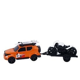 Conjunto Carrinho com Moto e Prancha Orange Toys - Sortido