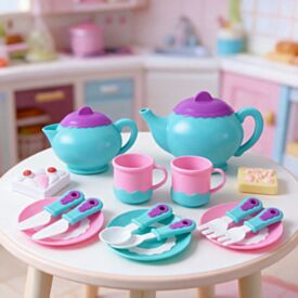 Conjunto de Chá Infantil Turquesa Helena Havan Toys - HBR0379