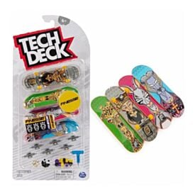 Conjunto com 4 Skates de Dedo Tech Deck Sunny - Sortido