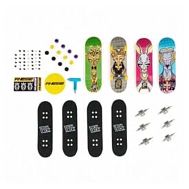 Conjunto com 4 Skates de Dedo Tech Deck Sunny - Sortido