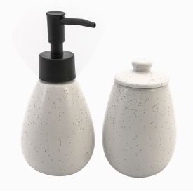 Conjunto De Banheiro Cerâmica Granilite Wolff 2 Peças - Branco