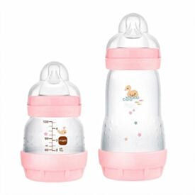 Kit Mamadeira Inicial Mam Easy Start 2 Peças - Rosa