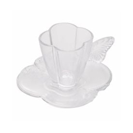 Jogo De Xícaras Com Pires Butterfly Wolff 8 Peças - 80ml