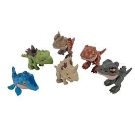 Conjunto Dinossauros Dino World Havan Toys 6 Peças - Sortido