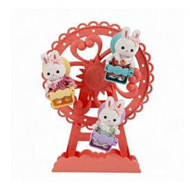 Conjunto Família Coelho Roda Gigante Havan Toys