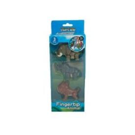Conjunto Mini Animais Selvagens 3 Peças Havan Toys - Sortido