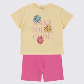 Conjunto Infantil Menina 4 a 10 Anos Marmelada