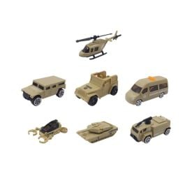 Conjunto Tanque Transporte Militar 19 Peças Havan Toys - ST85135