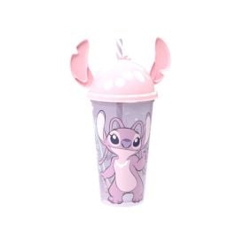 Copo com Tampa Ludica Angel Plasútil - 500ml