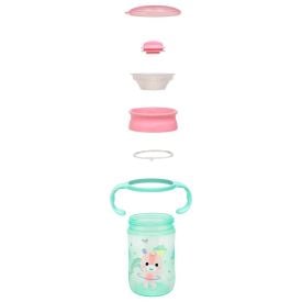 Copo Infantil Com Alça 360° Bubazoo Buba - Unicórnio 