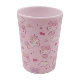 Copo Melamina Hello Kitty e Unicórnio 305Ml Sanrio