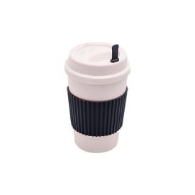 Copo para Café com Tampa e Mexedor Lyor 450Ml - Sortido