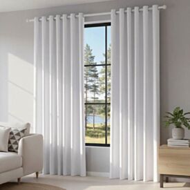 Cortina para Quarto e Sala 3,60 X 2,50M Blackout Titanium Havan Casa - Branco