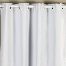 Cortina para Quarto e Sala 2,60X2,30 m Corta Luz Belize Havan Casa - Branco 