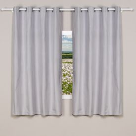 Cortina para Quarto e Sala 2,60X1,70 m Corta Luz Unika Havan Casa - Cinza
