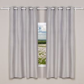 Cortina para Quarto e Sala 2,60X1,70 m Corta Luz Unika Havan Casa - Areia