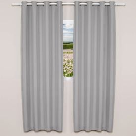 Cortina para Quarto e Sala 2,60X2,30 m Corta Luz Unika Havan Casa - Cinza