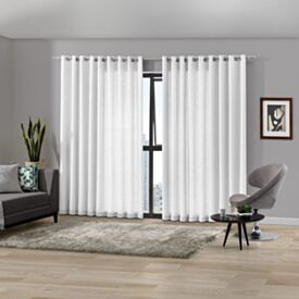Cortina para Quarto e Sala 4,20X2,50M Duplex Monaco Havan Casa - Branco