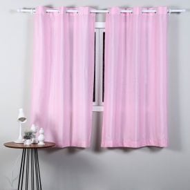 Cortina Infantil 2,40X1,70 M Pantex Havan Casa - Rosa